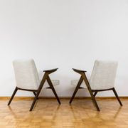 Pair of Model 300 177 Bunny Armchairs, 1960s