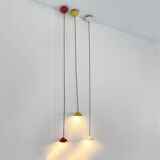 Set of 3 Pendant Lamps from Stilnovo, 1980