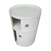 Kartell rolling table, design Anna Castelli