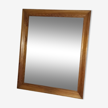 Scandinavian pine mirror Makisen Kuvastin 80s