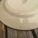 Plate old Terre de Fer Creil and Montereau Collection English