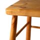 Tabouret scandinave en bois de chêne, années 1950