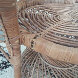 Emmanuelle peacock armchair