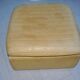 Roche Bobois leather pouf, 1970s