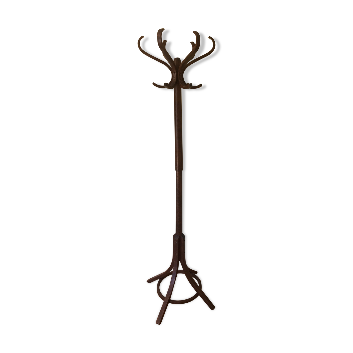 Vintage parrot coatrack