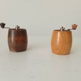 Vintage Marlux pepper mill pair for decoration.