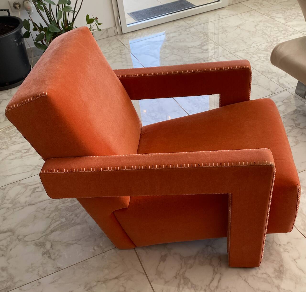 Set of two Utrecht 637 armchairs – Gerrit Thomas Rietveld for Cassina