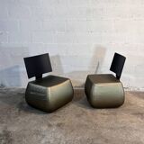 Pair of Pascal Mourgue "Tazia" armchairs for Ligne Roset