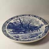 Large vintage dish, Delfts Blauw