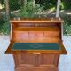 Louis Philippe donkey back secretary in solid wood, 20th century