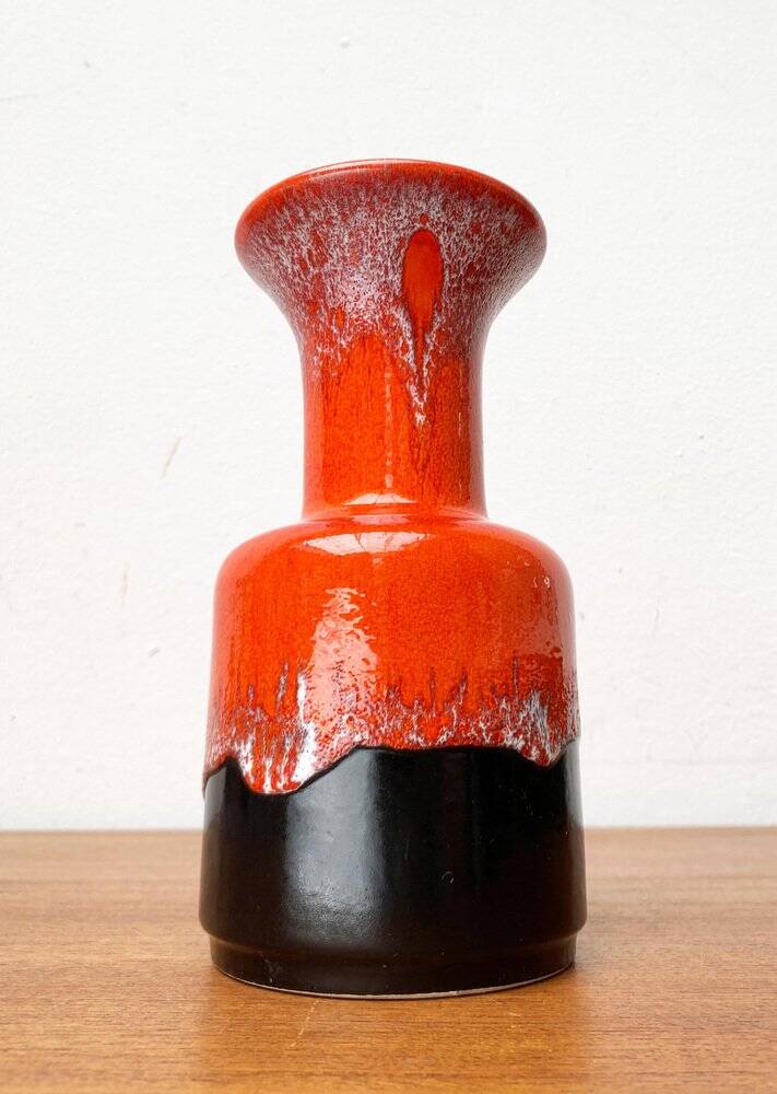 Vintage Ceramic Vase West German WGP by Jasba, 1970s