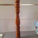 Large vintage turned wooden pepper mill