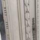 Wardrobe 3 doors, 3 drawers Louis XVI style patinated