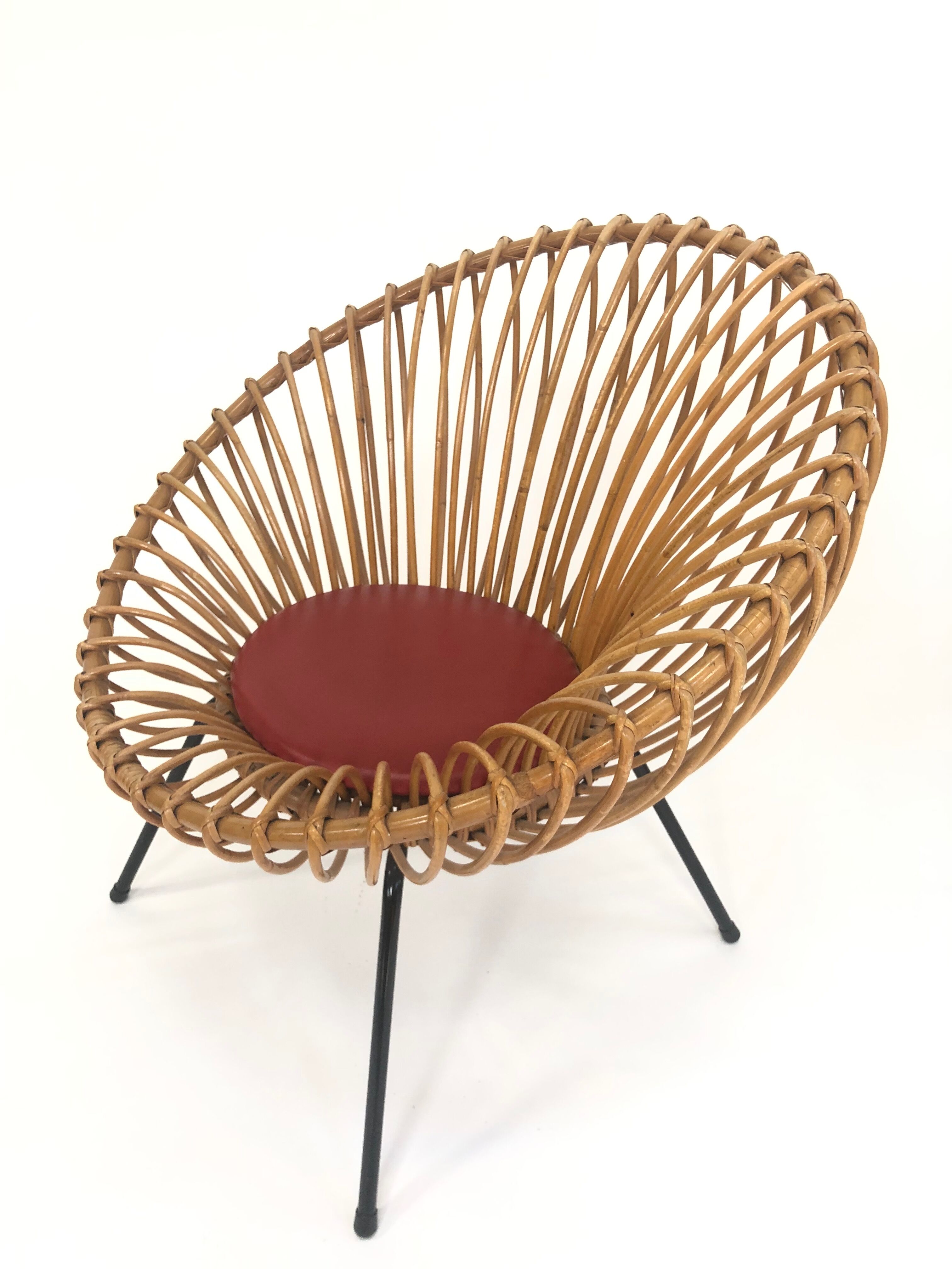 Fauteuil en rotin