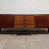 Enfilade danoise en teck par Bramin, années 60