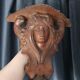 Paire d’étagères de mur d’art nouveau en bois