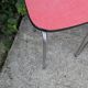 Paire de chaises en formica