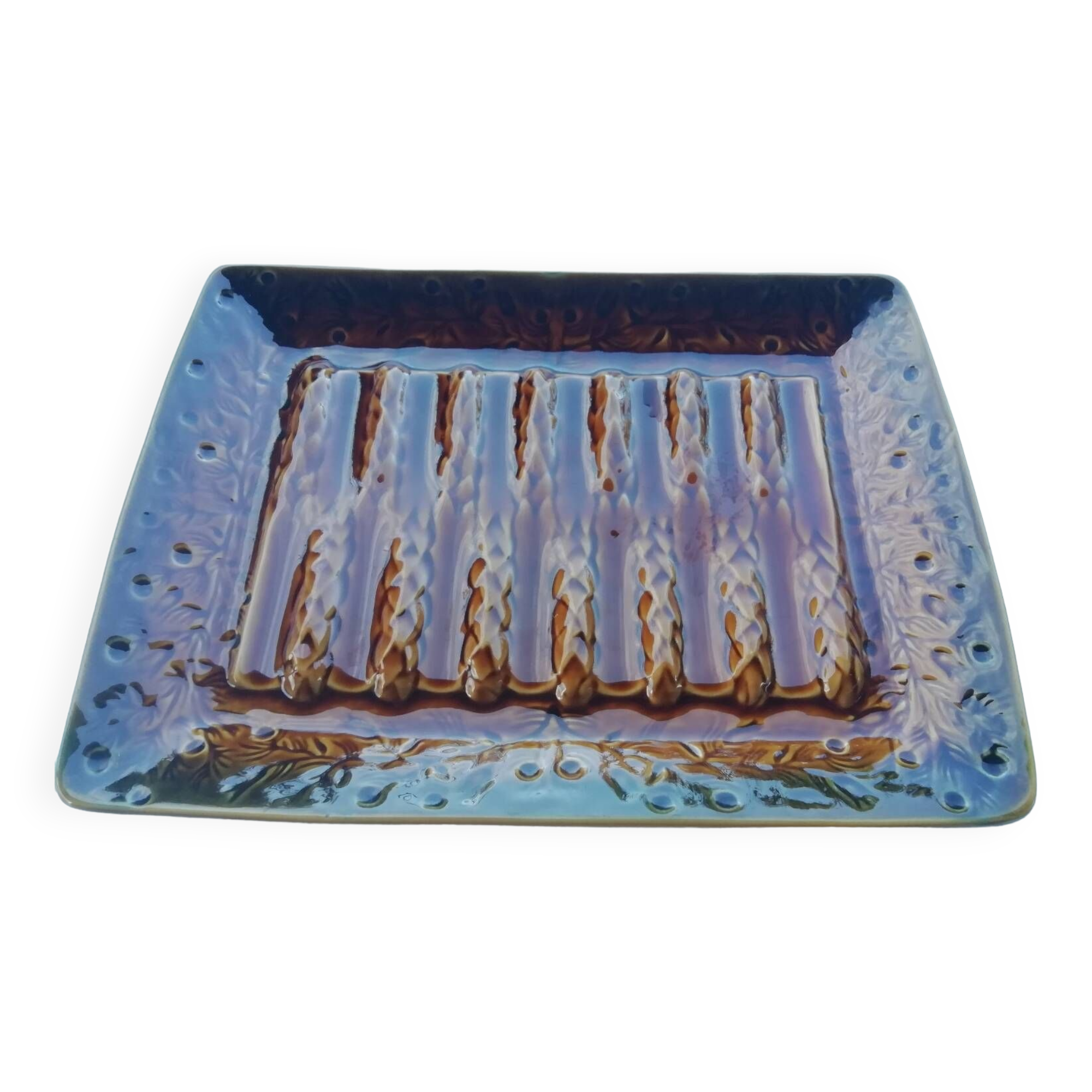 Asparagus barbotine dish