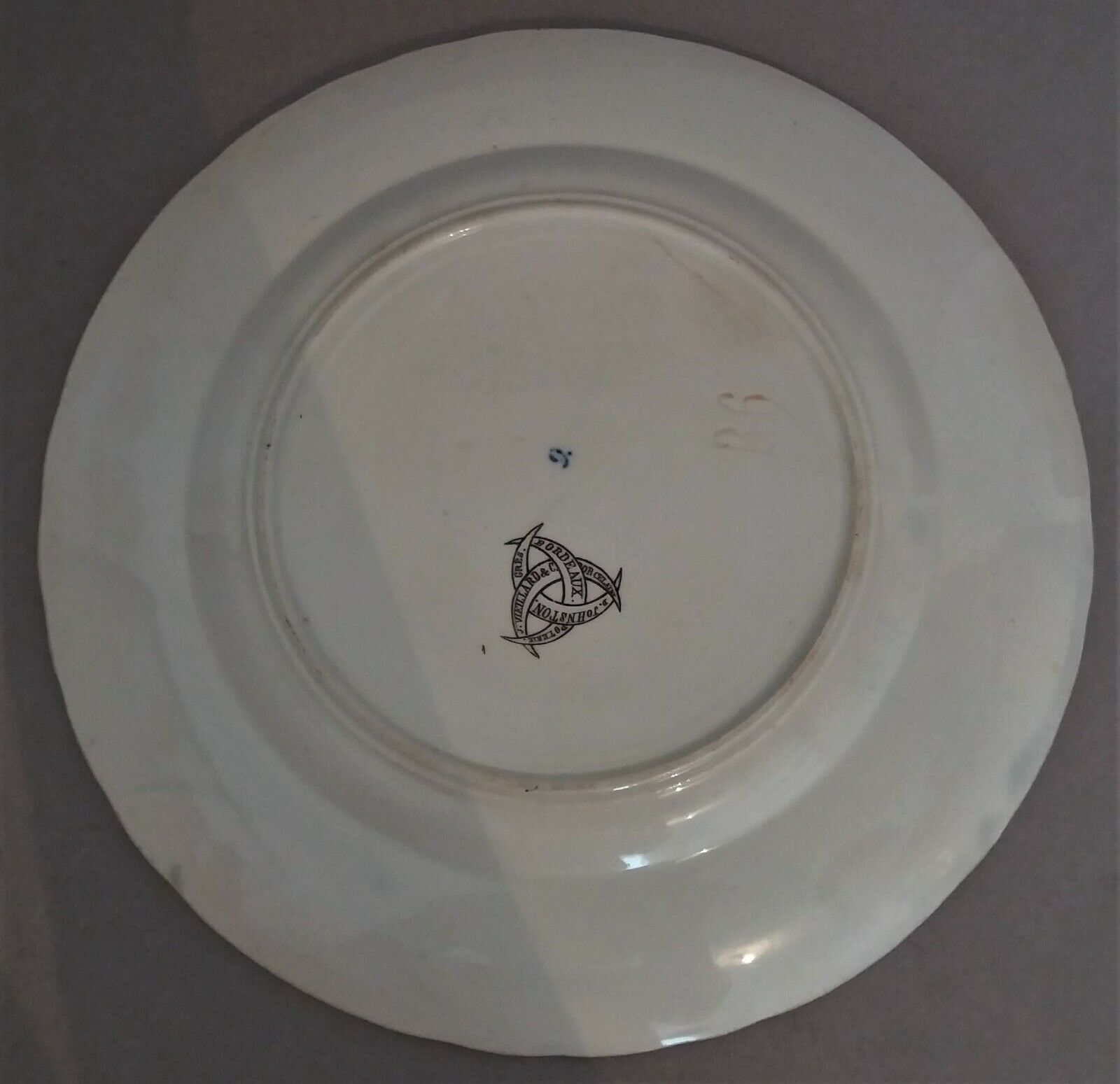 D. Johnston J.Vieillard Talking Plate - February