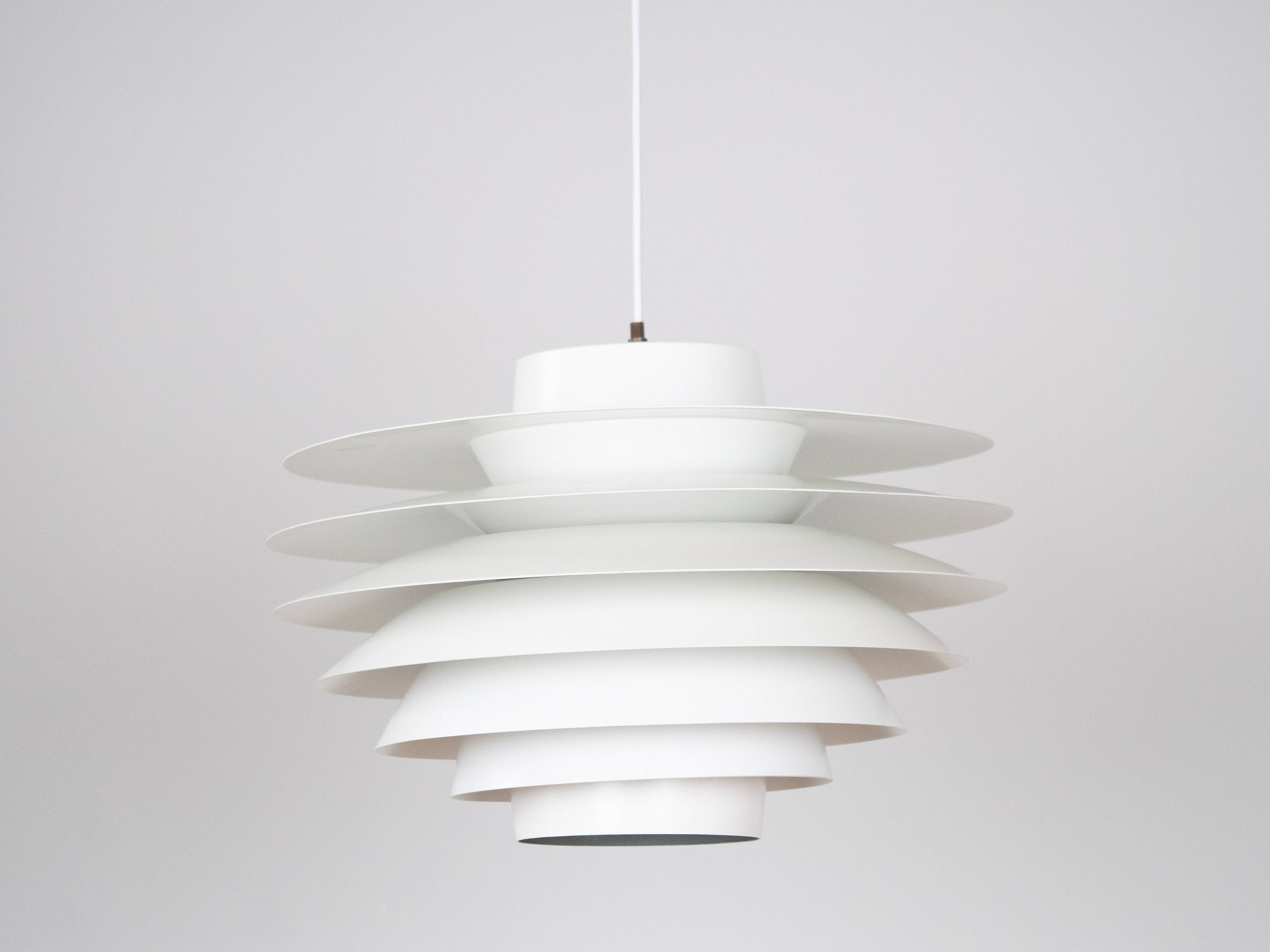 Danish vintage pendant lamp Verona by Svend Middelboe, Lyfa, 1962