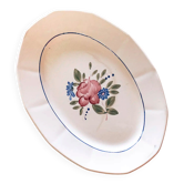 Oval dish in earthenware "Suzanne"