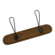 Wooden coat rack