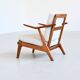 H. Brockmann Petersen lounge chair in oak Komfort Denmark 1960