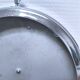 Wall lamp Art Deco opaline chromed metal 30s