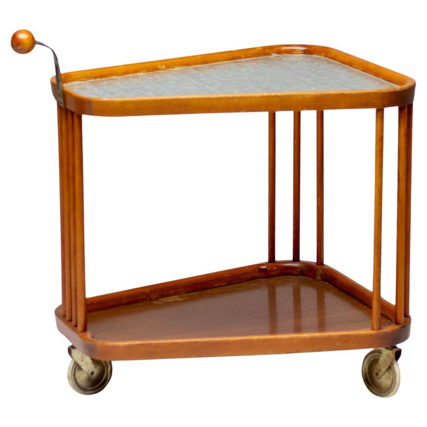 Chariot de bar scandinave moderne
