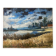 Henry d'Avesnes (1907-1999) Waterside Landscape. Oil on panel