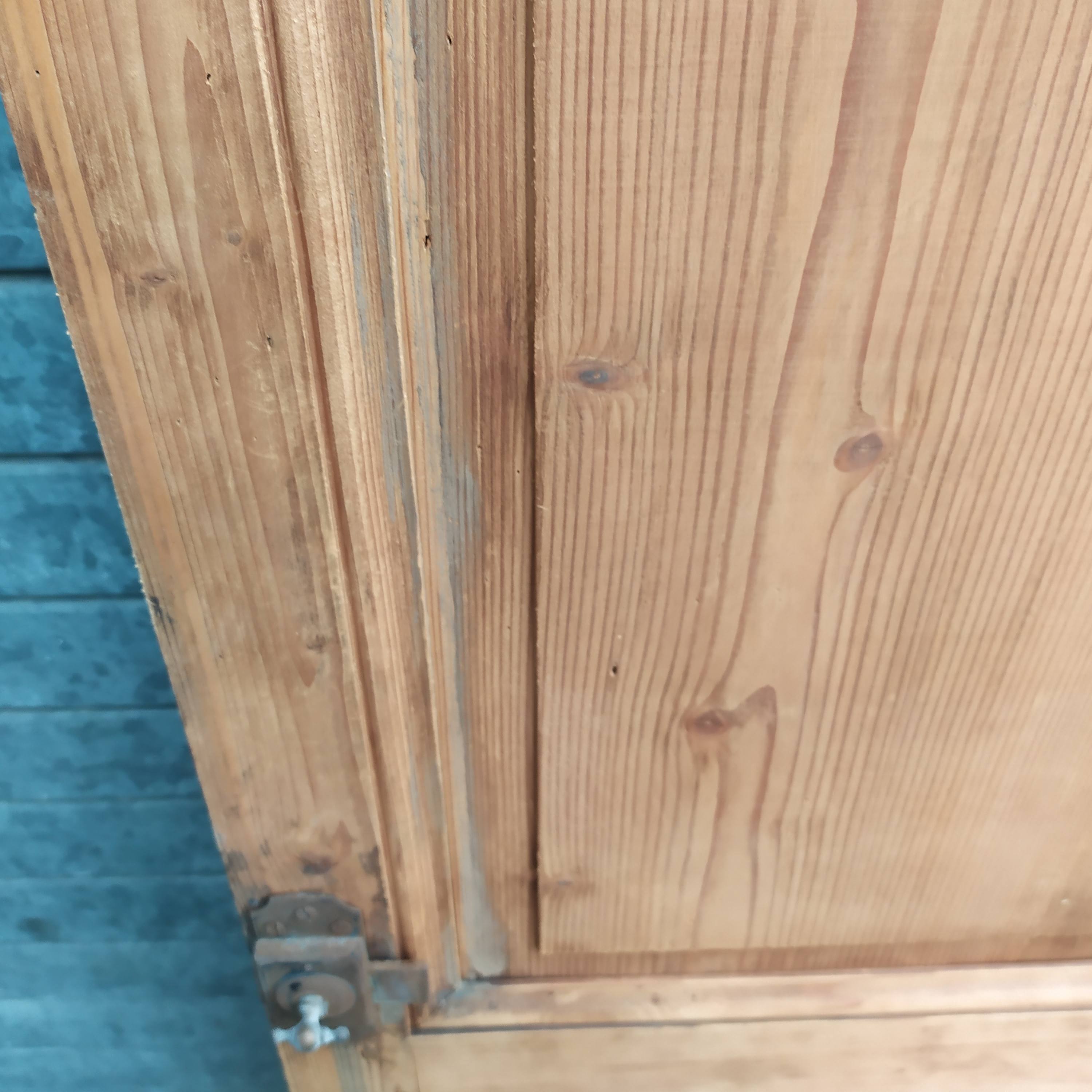Rustic closet door