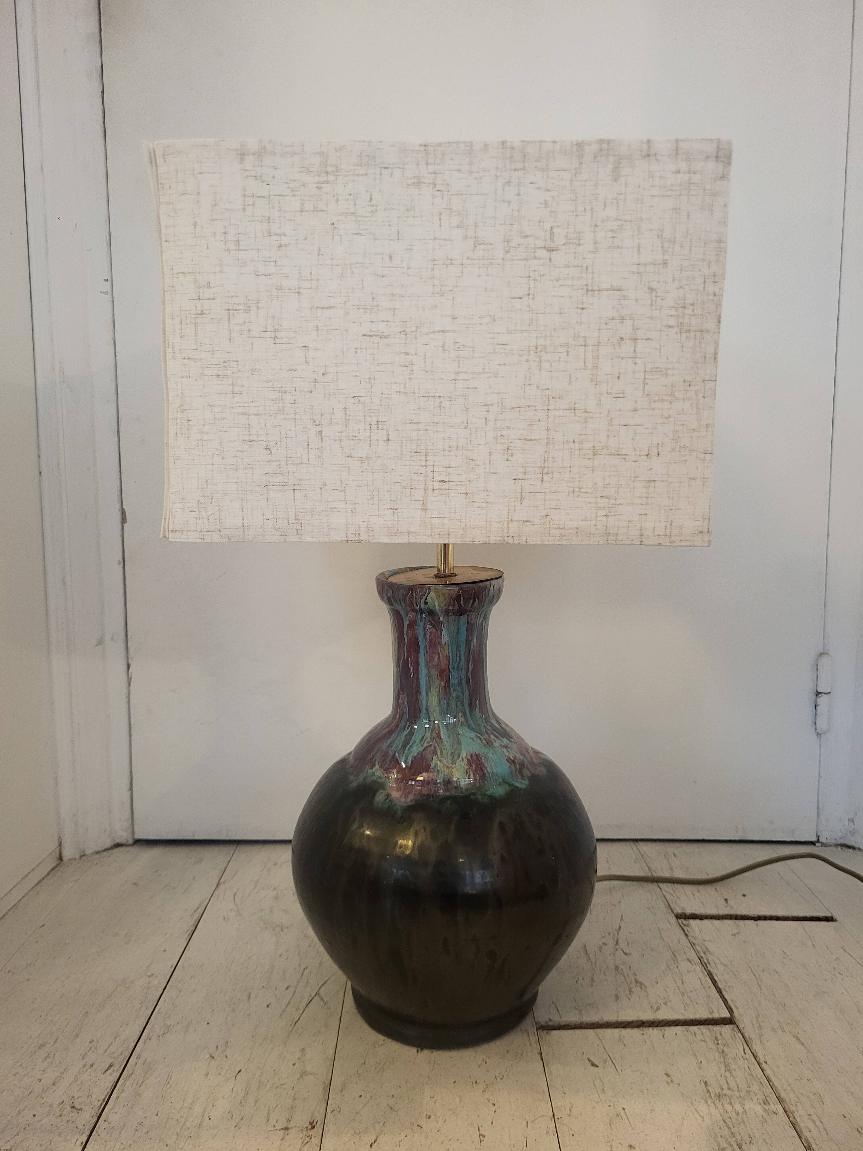 Vintage ceramic lamp