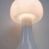 Vintage glass table lamp, 1970s