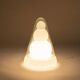 Original glass table lamp triplex opal