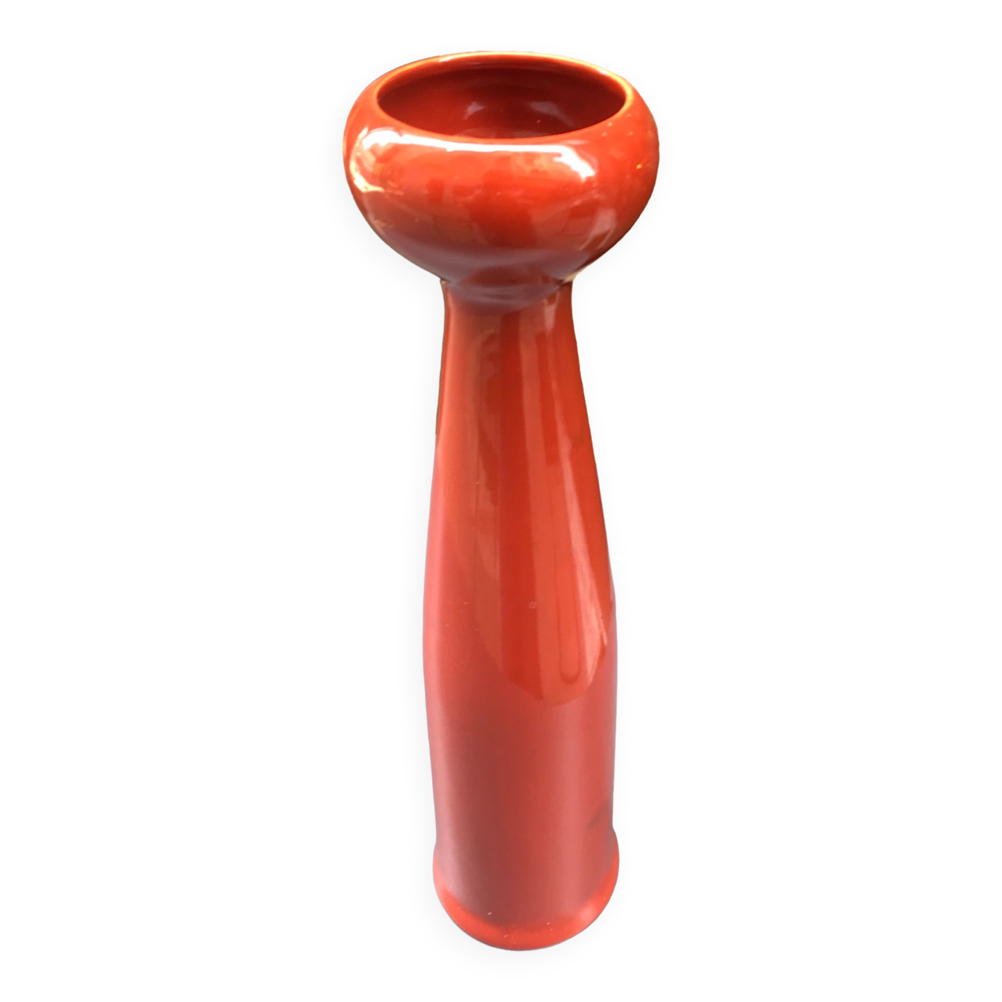 XL Terracotta vase German ceramic design