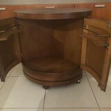 Circular art deco bar