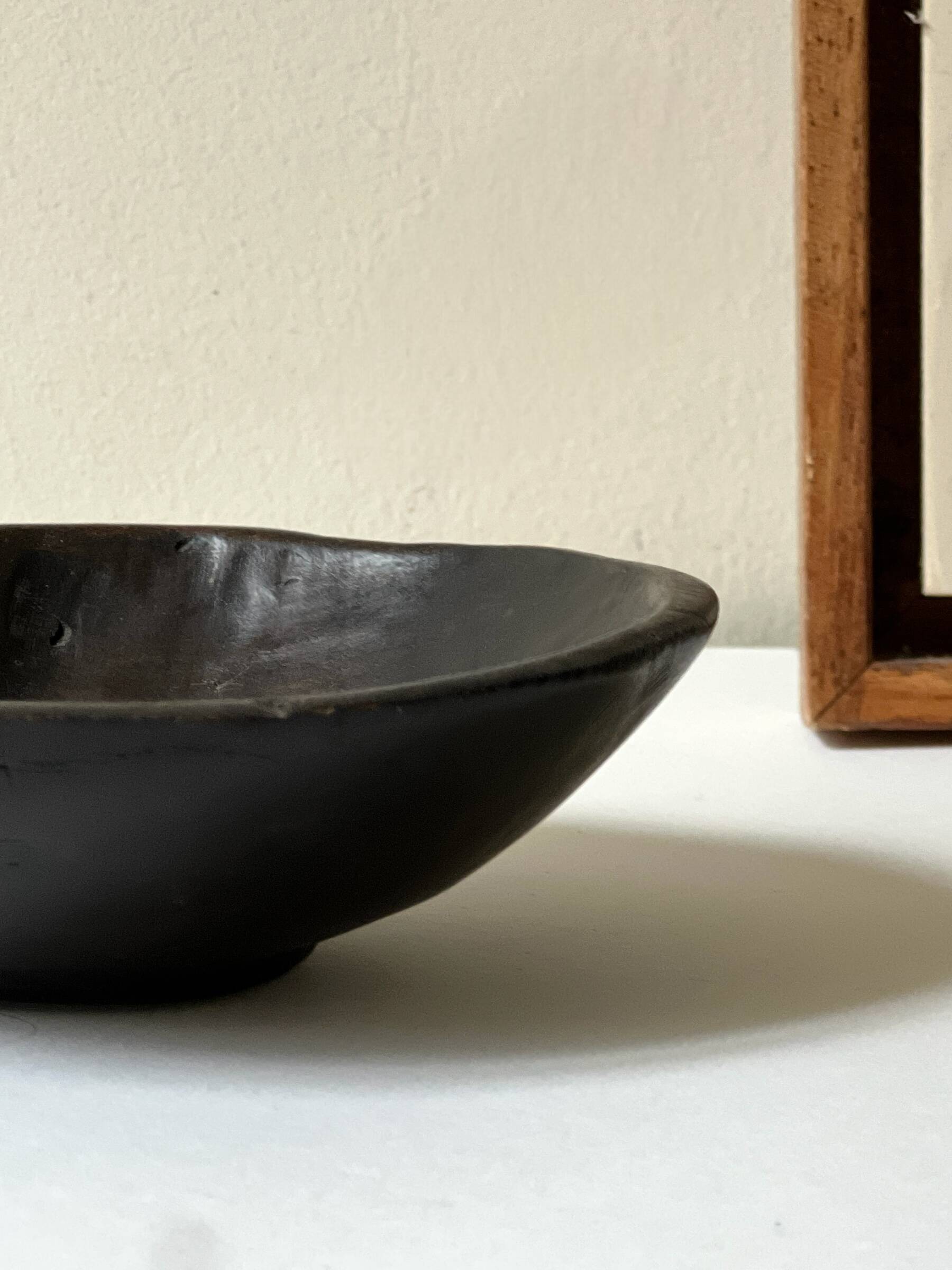 Handmade ebony bowl / catchall.