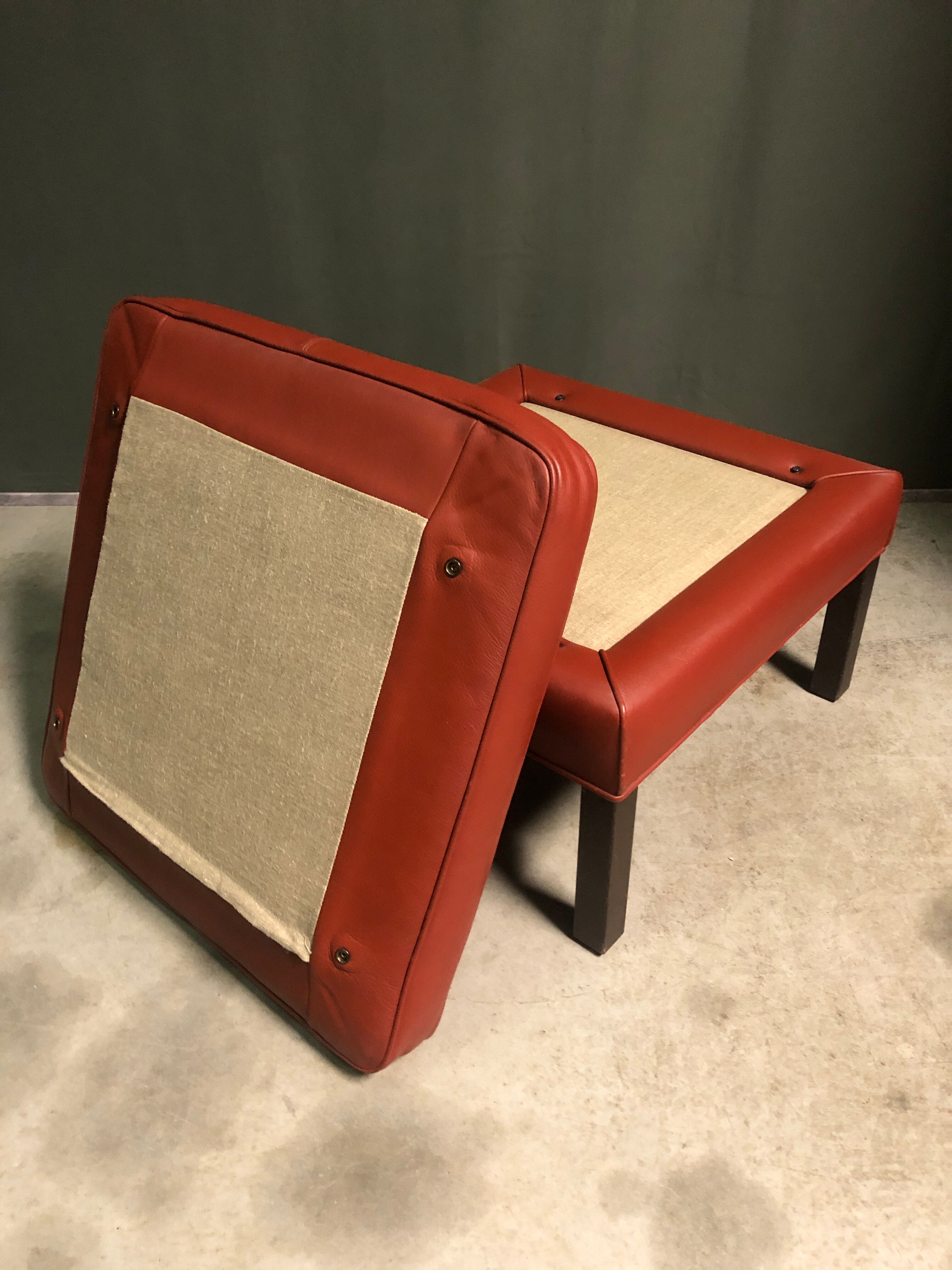 Vintage Børge Mogensen for Frederica ottoman 1970's
