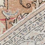 2x7 Red  Pattern Persian Runner Rug, 64x227Cm