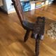 Brutalist Tripod Chair