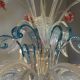Grand Venetian chandelier in multicoloured Murano glass, circa 1920.