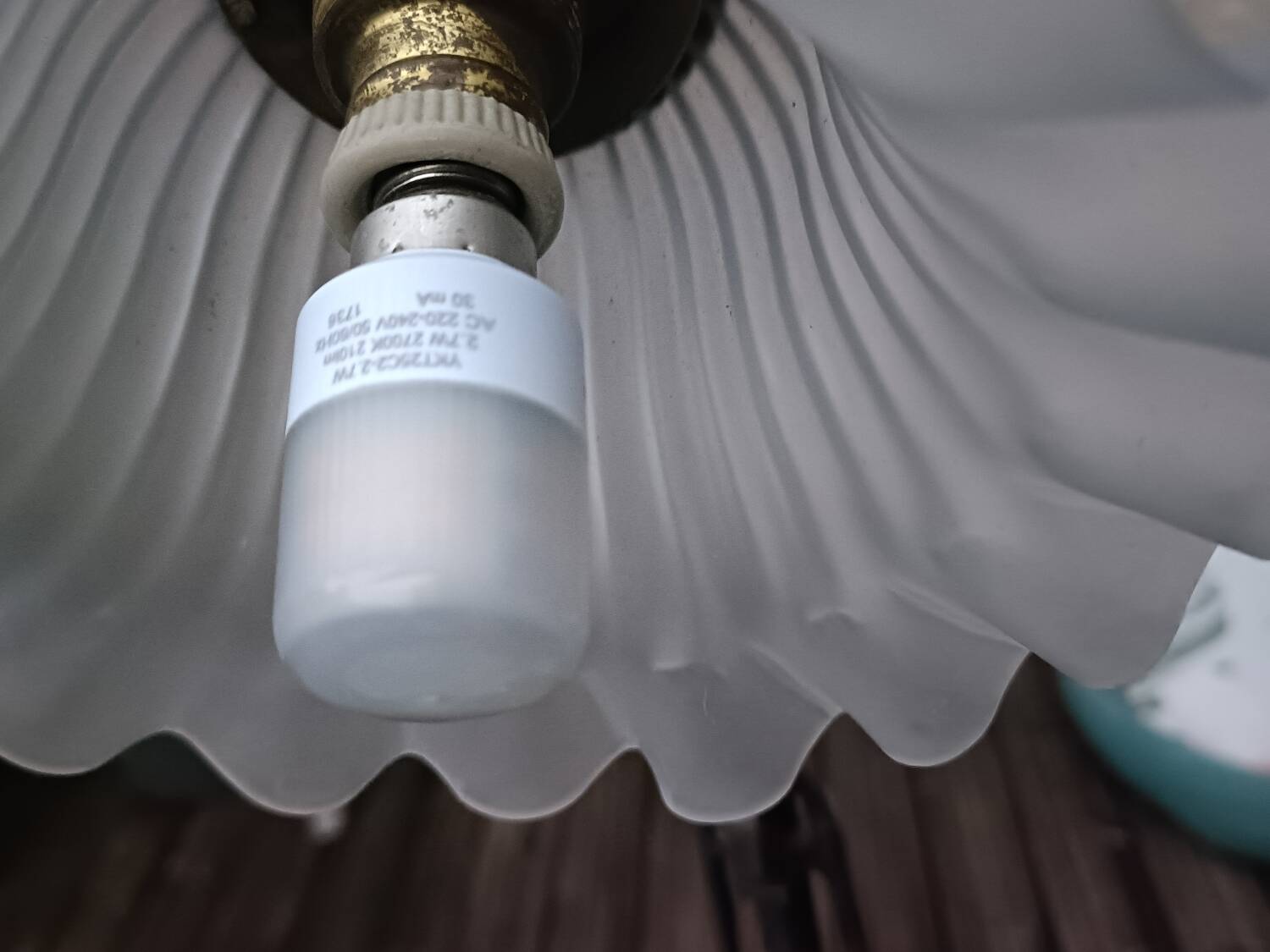 Art Deco gooseneck lamp