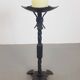 Brutalist Cast Iron Candleholder, Germany, 1960s
