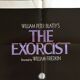 The Exorcist - original US 1sht Poster - 1973