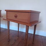 Pair of 60s bedside tables