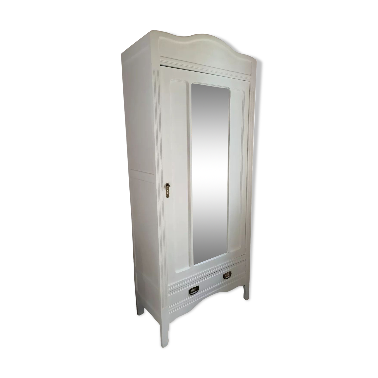 White Parisian wardrobe