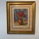 Old painting, still life with cloves by Abel Gay (1877-1961)