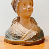 Vintage plaster bust