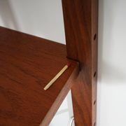 Modular shelving teak veneer, Denmark, 1970s