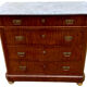 Commode 4 tiroirs vintage style marine
